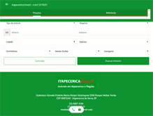 Tablet Screenshot of itapecericainvest.com